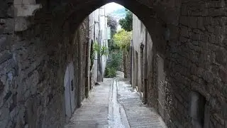 Hyeres city walk 2014 HD. France.