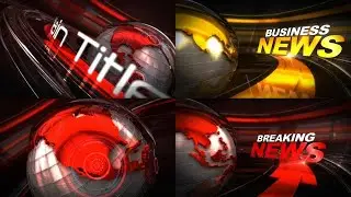 Broadcast News Motion Graphics Templates