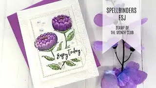 Spellbinders - FSJ / Stamp of the Month / April 2019 Fresh Start