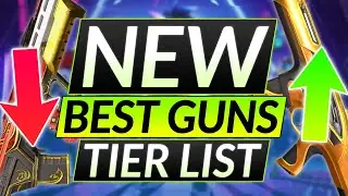 NEW UPDATED WEAPONS - Ranked BEST to WORST - Guns Tier List - Valorant Guide