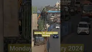 #MumbaiMetro #Line2B #YellowLine #MetroStation #SGBarveMarg #Workers #KurlaWest #Mumbai #WorkUpdate