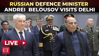 LIVE: Russian Defence Minister Andrey Belousov and Rajnath Singh lay wreath at National War Memorial