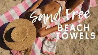 Meet the best SAND FREE Beach Towels for Travel with cool designs in 2020!