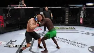 EA UFC 2015 коленом под дых