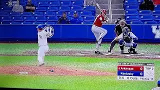 Zack Thompson 11 K's vs. #6 Arkansas 5-5-19
