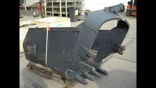 Unused HENDRIX dragline bucket, approx 1300 liters for sale