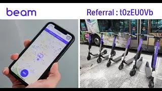 Beam Ride Electric Scooter Sharing in Kuala Lumpur - Referral Code : t0zEU0Vb 🛴