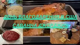 День Благодарения🇺🇸США штат Джорджия. Готовим индейку с клюквенным соусом . Болталка и влог