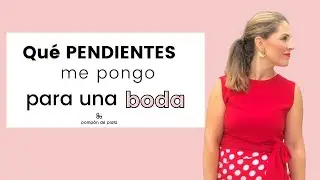 Qu&eacute; pendientes me pongo para ser la invitada perfecta