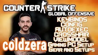 coldzera Counter Strike Global Offensive Settings, Keybinds & Setup 2020 Update