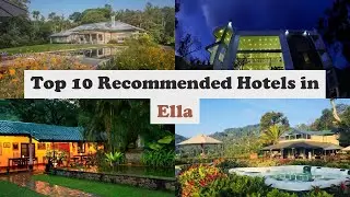 Top 10 Recommended Hotels In Ella | Best Hotels In Ella