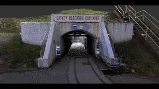 DARPA SubT Challenge Tunnel Circuit: Safety Research Mine Point Cloud Flythrough