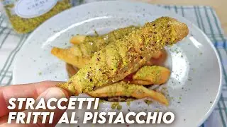 STRACCETTI DI PIZZA FRITTI al pistacchio | ZEPPOLINE DOLCI | *Foodporn*