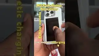 NFC E-ink display