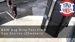 B&W bike Case Drop Test From 2nd floor!