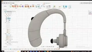 Designing a Hearing Aid Machine in Fusion 360 | Step-by-Step CAD Tutorial