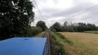 Cab ride train; Viersen-Venlo (20200802)