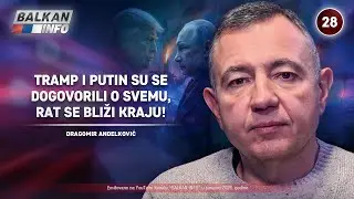 INTERVJU: Dragomir Anđelković &ndash; Tramp i Putin su se dogovorili, rat se bliži kraju! (2.2.2026)