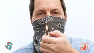 Snuggly Mask PSA created by SnugglyCat Inc, The Ripple Rug people.