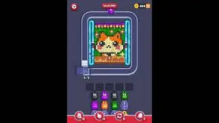 Pixel Flow level 694 (very hard) ⚡️⚡️