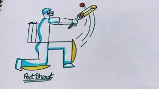 Cricketer Dhoni helicopter shout Drawing from Swastik