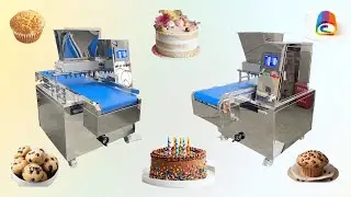 Automatic cupcake depositor high speed cake filling