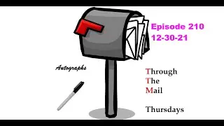 TTM Thursday Episode 210 ( 3 Baseball Returns ) Through The Mail Thursdays TTM Autograph