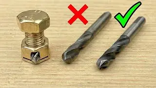 Most Beginners Get This Wrong! Bolt Trick to Sharpen Drill Bits – How To Weld Metal For Beginners