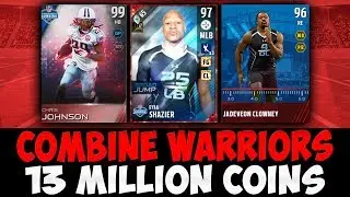 MUT 18 - Combine Warriors On Friday! | Master Chris Johnson? | What To Do With 13 Mil!