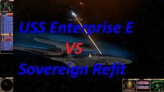 USS Enterprise E vs Sovereign Refit