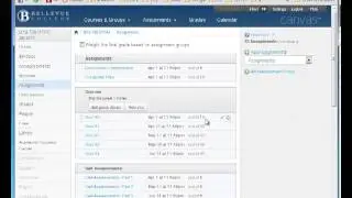 Canvas- How to drop the lowest grade