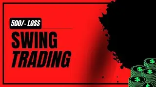 500/- LOSS VEDANTA SWING TRADE