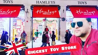 Hamleys Toy Store London | Biggest Toy Store | Oxford Circus | London Walk | Exploring wisdom