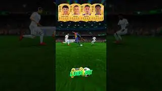 Yamal x Mbappe x Raphinha x Vini Jr no TOTS #gameplay #eafc25