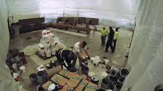 Hot-Dip Galvanizing Line Rebuild (Time Lapse)