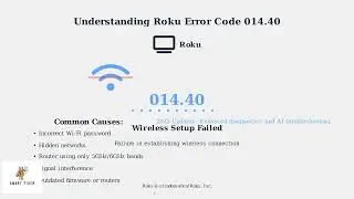Roku Error Code 014 40 &ndash; Wireless Setup Failed Fix