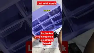 laci mini untuk komponen elektronik murah rak laci isi 9 laci #shorts