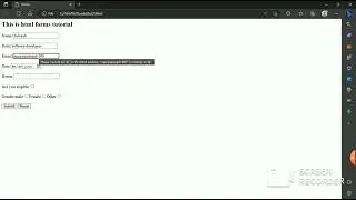 html forms