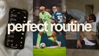 footballers, do this morning routine before school ⚽️