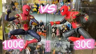 FIGURE DA 100€ VS 30€ - S.H.Figuarts Spider-man No Way Home Integrated Suit Bandai Action Figure