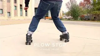 HOW TO BRAKE ON ROLLER SKATES? / PLOW STOP