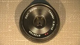 Disassemble Carl Zeiss  2.8 / 45  T*    C/Y mount