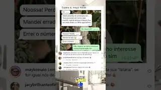 Mensagem errada? Eu quero esse encontro sim! 😂💬