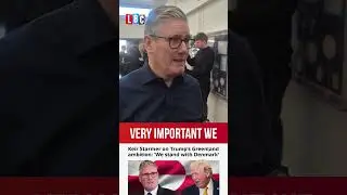 Starmer's message to Trump on Greenland: 