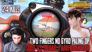 24 Kills | Solo vs Squad 2 Jari No Gyro | Ratakan Semua Enemy Arifbakhtiar Gameplay | PUBG Mobile