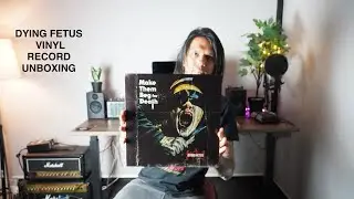 Dying Fetus make them beg for death vinyl record album unboxing
