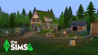 I built a WEREWOLVES' RANCH | The Sims 4: Speed build & Save file (NO CC)