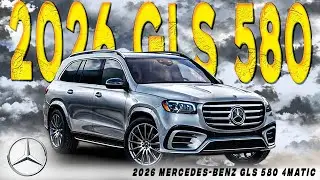 Mercedes GLS 580 2026 года — Роскошный автомобиль с мощным двигателем V8, протестированный на пра...