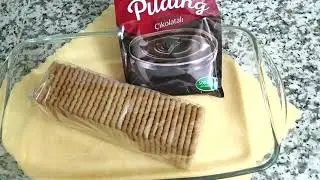 Pudingli Bisküvili Pasta Tadında Tatlı Tarifi