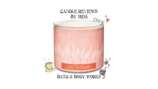 Candle Review: Cozy Cashmere &mdash; Bath & Body Works 🧶🛋
